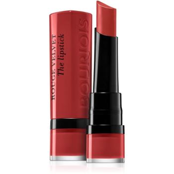 Bourjois Rouge Velvet The Lipstick ruj mat culoare 05 Brique-à-brac 2,4 g