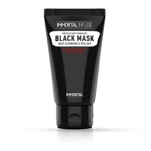 Masca pentru Puncte Negre - Black - IMMORTAL - 150 ml - peel off
