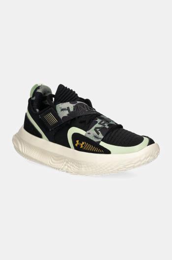 Basketbalové topánky Under Armour FUTR X 4 Camo čierna farba, 3027772