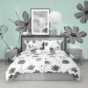 Lenjerie de pat din bumbac Stanex Gabriela , 140 x200 cm, 70 x 90 cm, 140 x 200 cm, 70 x 90 cm