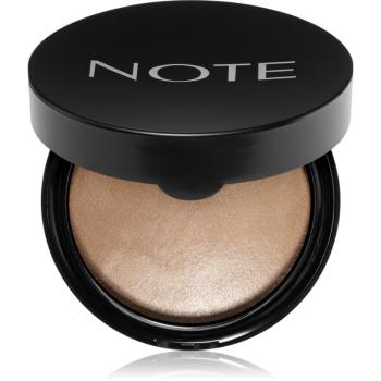 Note Cosmetique Baked Powder Pudra coapta, pentru stralucire culoare 02 Honey Warm 10 g