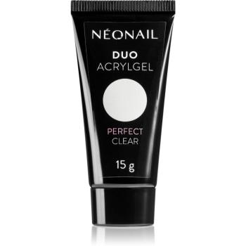 NEONAIL Duo Acrylgel Perfect Clear gel pentru modelarea unghiilor culoare Perfect Clear 15 g