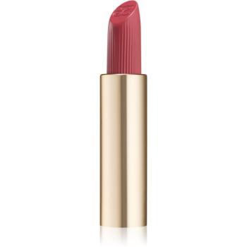 Estée Lauder Pure Color Creme Lipstick Refill ruj cu persistență îndelungată cu efect mat rezervă culoare Rebellious Rose 3,5 g