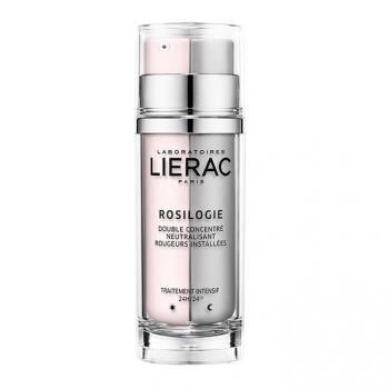 Lierac Concentrat bifazic care neutralizează roșeața pielii Rosilogie (Double Concentrate) 2 x 15 ml