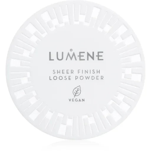 Lumene Nordic Makeup Sheer Finish pudra mata transparenta 8 g
