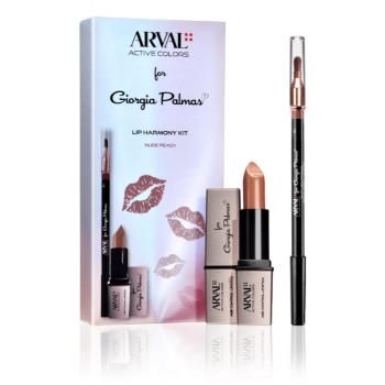 Arval THE LIP HARMONY KIT Nude Peach make-up set pentru femei