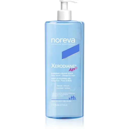 Noreva Xerodiane AP+ Gentle Foaming Gel gel de curățare blând pentru fata si corp 1000 ml