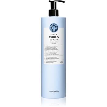 Maria Nila Coils & Curls Co-Wash sampon si balsam pentru par ondulat si cret 1000 ml