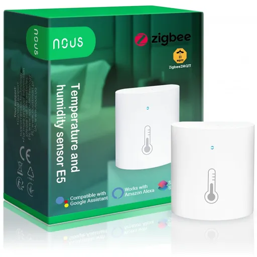 Senzor Smart de Temperatura si Umiditate NOUS E5, ZigBee / 5907772033890