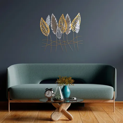 Decoratiune de perete, Kosmer, Dimensiune: 75 x 80 x 5 cm, Multicolor