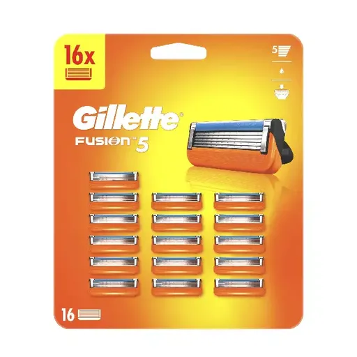 Gillette Cap de rezervă Gillette Fusion 16 buc