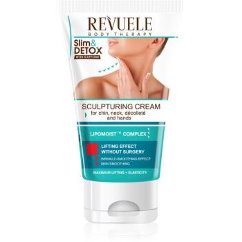 Revuele Slim & Detox With Caffeine crema modelatoare pentru gat si decolteu 150 ml