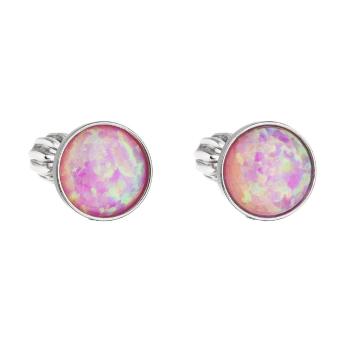 Evolution Group - Pavona Cercei din argint cu opal sintetic roz 11001.3 pink