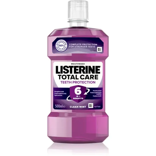 Listerine Total Care Teeth Protection Apa de gura pentru protectia completa a dintilor 6 in 1 500 ml