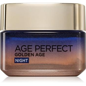 L’Oréal Paris Age Perfect Golden Age crema de noapte pentru contur pentru ten matur 60+ 50 ml