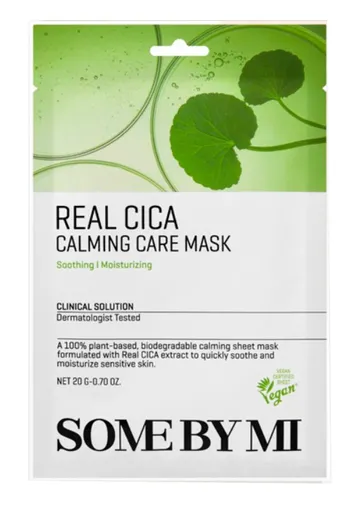 Some By Mi Mască facială cu efect calmant Real Cica (Calming Care Mask) 20 g