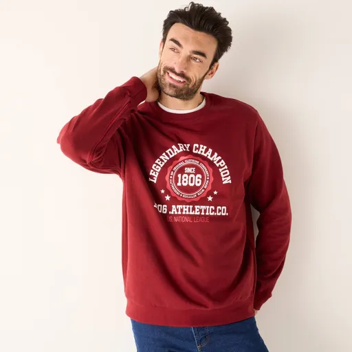 Hanorac cu guler rotund și fermoar lateral