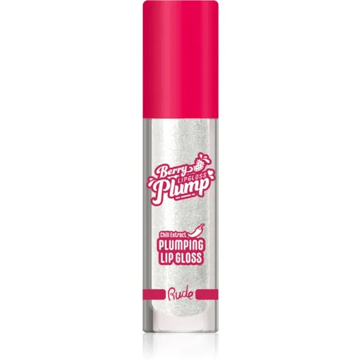 Rude Cosmetics Berry Plump lip gloss hidratant pentru volum culoare Pearl 4 g