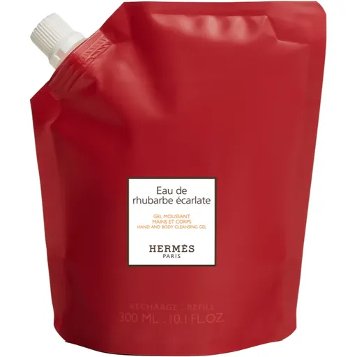 HERMÈS Le Bain Eau de rhubarbe écarlate gel spumant rezervă unisex 300 ml