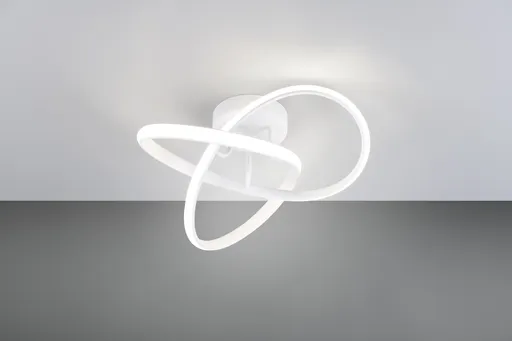 Plafoniera Meo, RL, 40x15 cm, 15W, 1x SMD, metal, alb mat