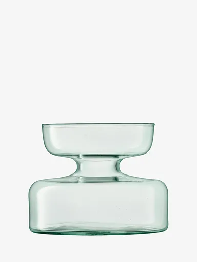 Vază / ghiveci de sticlă, înălțime 10 cm, transparentă- LSA International