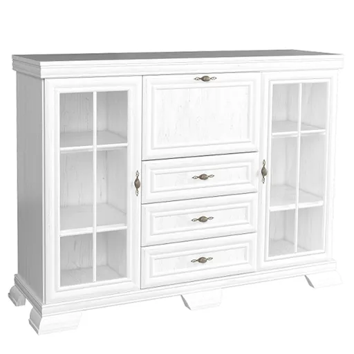 Comoda KORA KK6, pin andersen, alb