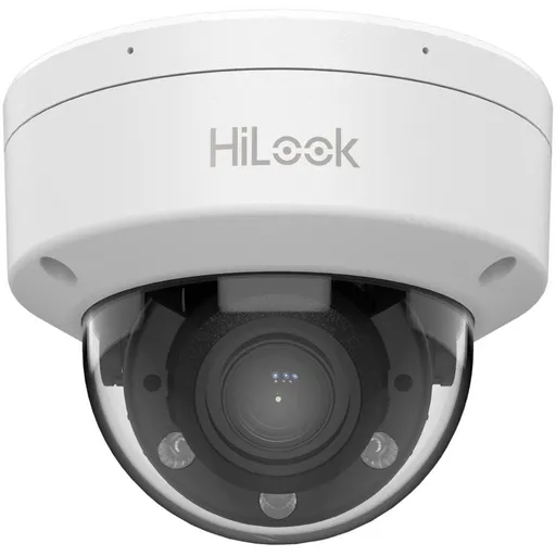 Camera IP Hikvision HiLook IPC-D640HA-LZU, 4MP, lentila motorizata 2.8-12mm, dual light 30m, slot card, microfon, PoE, IP67, IK08