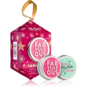 Mad Beauty FabYuleOus balsam de buze nutritiv duo 2x12 g