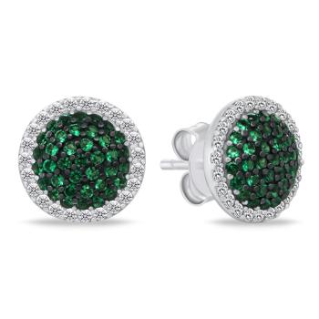 Brilio Silver Cercei din argint cu zirconiu cubic EA1143WG
