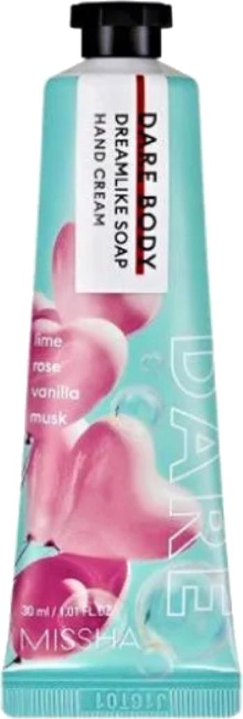 Missha Cremă de mâini hidratantă Dare Body Dreamlike Soap (Hand Cream) 30 ml