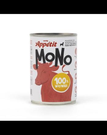 COMFY APPETIT MONO Mancare umeda monoproteica, caine, cu vita 400 g