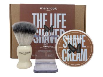 Men Rock London Set cadou pentru bărbierit Sandalwood (Shaving Gift Set)