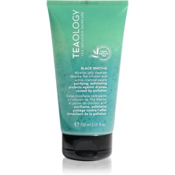 Teaology Cleansing Black Matcha Micellar Jelly Cleanser emulsie micelara pentru curatare cu efect exfoliant 150 ml