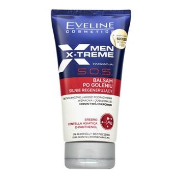 Eveline Men X-treme SOS After Shave Balm multifunkčný čistiaci gél a peeling pre problematickú pleť 150 ml