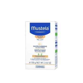 Mustela Săpun delicat pentru față și corp pentru copii (Gentle Soap with Cold Cream) 100 g