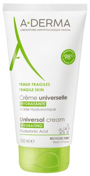 A-DERMA Cremă hidratantă cu acid hialuronic (Hydrating Universal Cream) 150 ml