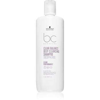 Schwarzkopf Professional BC Bonacure Clean Balance curatarea profunda a scalpului 1000 ml