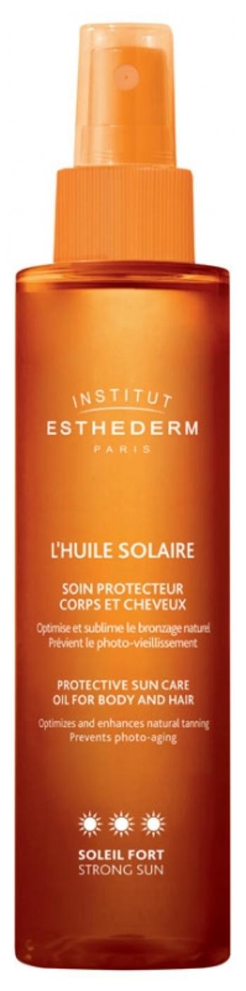 Institut Esthederm Ulei protector pentru corp și păr cu protecție ridicată Strong Sun (Protective Sun Care Oil for Body and Hair) 150 ml