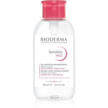 Bioderma Sensibio H2O apă micelară pentru piele sensibilă cu pompiță 500 ml