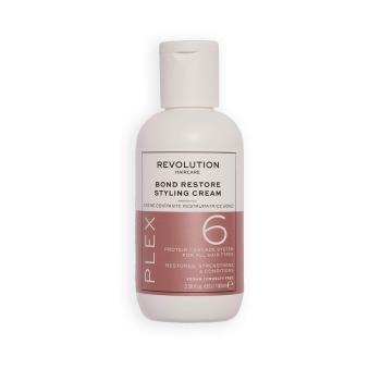Revolution Haircare Ingrijire regenerantă fără clătire pentru părul uscat și deteriorat Plex 6 (Bond Restore Styling Cream) 100 ml