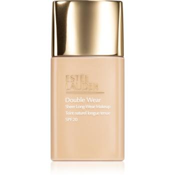 Estée Lauder Double Wear Sheer Long-Wear Makeup SPF 20 make-up usor matifiant SPF 20 culoare 1W1 Bone 30 ml