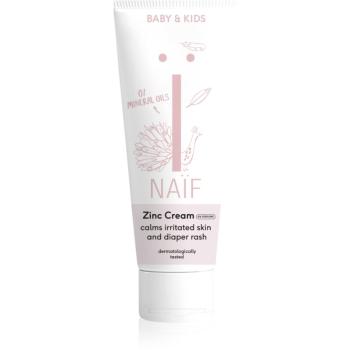 Naif Baby & Kids Zinc Cream crema protectoare pentru nou-nascuti si copii fără parfum 75 ml