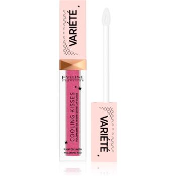 Eveline Cosmetics Variété Cooling Kisses lip gloss hidratant cu efect racoritor culoare 06 Amazing Kiss 6,8 ml