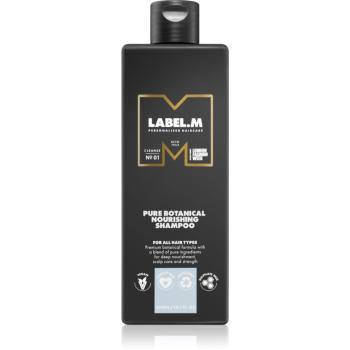 label.m Pure Botanical șampon intens hidratant pentru toate tipurile de păr 300 ml