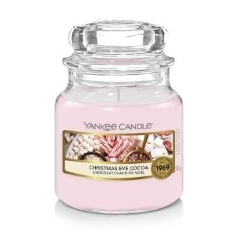 Yankee Candle Lumânare aromată Classic mica Christmas Eve Cocoa 104 g