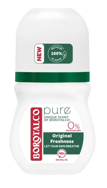Borotalco Deodorant cu bilă Pure Original (Deo Roll-On) 50 ml