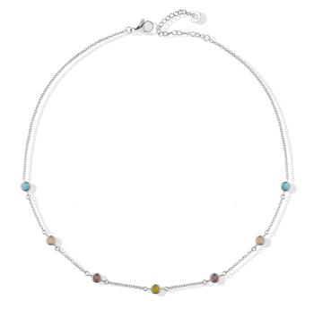 Liu Jo Colier multicolor din oțel LJ2863