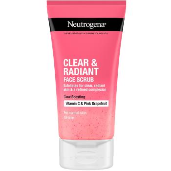 Neutrogena Refreshing peeling cu extracte de grapefruit roz Clear & Radiant (Face Scrub) 150 ml