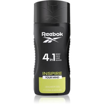 Reebok Inspire Your Mind Gel de duș energizant 4 in 1 pentru bărbați 250 ml