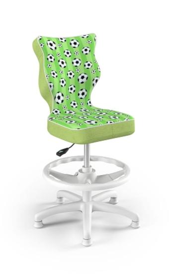 Scaun ergonomic pentru copii ajustabil pe înălțime 119-142 cm - mingi de fotbal